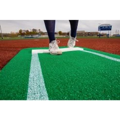 PortoLite Paisley's Signature Softball Practice Mat - No Spikes Softball Pitching Mats
