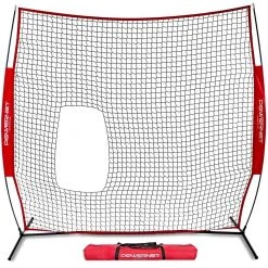 PowerNet 7x7 Pitch-Thru Protection Screen For Softball Protective Screens
