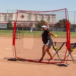 PowerNet 7x7 Pitch-Thru Protection Screen For Softball Protective Screens