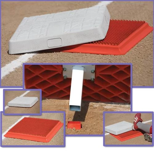 Athletic Connection Schutt Hollywood Impact Quick Release Bases Bases & Plates 3 Athletic Connection Schutt Hollywood Impact Quick Release Bases Bases & Plates