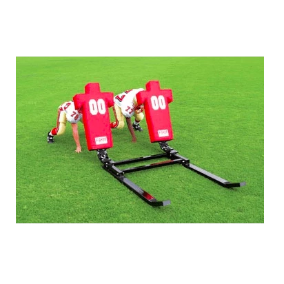 Fisher Brute 2 Youth Football Blocking Sled - 2 Man 4 Fisher Brute 2 Youth Football Blocking Sled - 2 Man