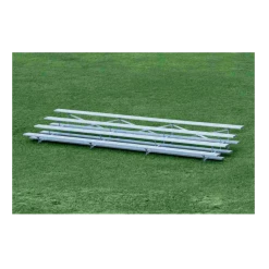 Athletic Connection 4 Row Low Rise Aluminum Bleachers