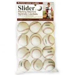 Heater Sports Slider Lite Synthetic Leather Pitching Machine Baseballs Pitching Machine Balls