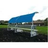 Bison Inc. Bison Solid Color Portable No-Tip Covered Bench