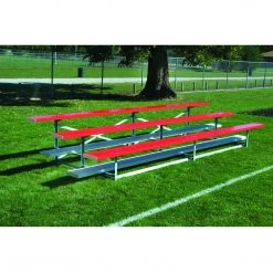 Bison Inc. Bison Standard Steel Structure Portable Outdoor Bleachers
