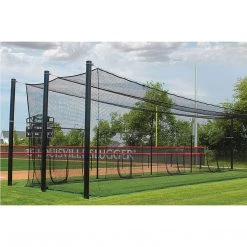 Beacon Athletics TUFFframe™ Hoistable Pro Outdoor Batting Cage Complete Batting Cages