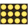 Pitching Machine Balls BATA 12" Yellow Dimpled Softballs Dozen Pack