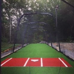 Complete Batting Cages BATCO Indoor And Outdoor Foldable Batting Cage With Net #42 Braided Nylon 17 Complete Batting Cages BATCO Indoor And Outdoor Foldable Batting Cage With Net #42 Braided Nylon