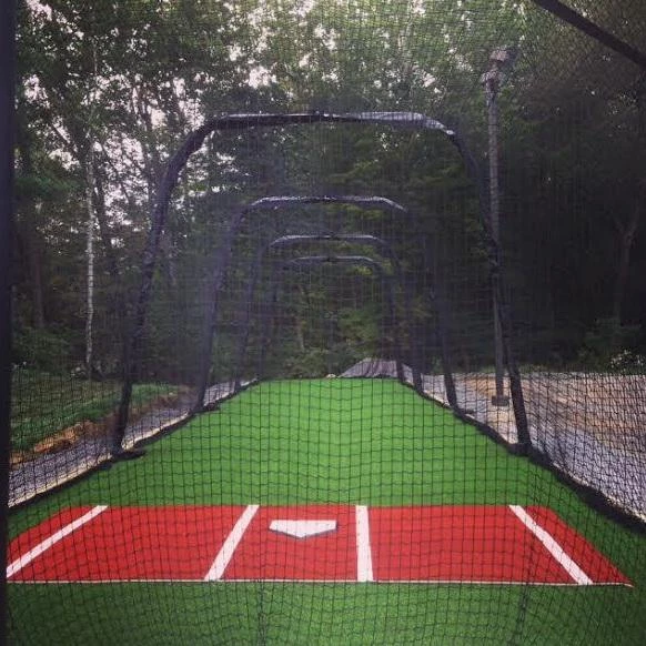 Complete Batting Cages BATCO Indoor And Outdoor Foldable Batting Cage With Net #42 Braided Nylon 7 Complete Batting Cages BATCO Indoor And Outdoor Foldable Batting Cage With Net #42 Braided Nylon