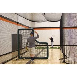 Beacon Athletics Phantom™ Tensioned Indoor Batting Cage Complete Batting Cages