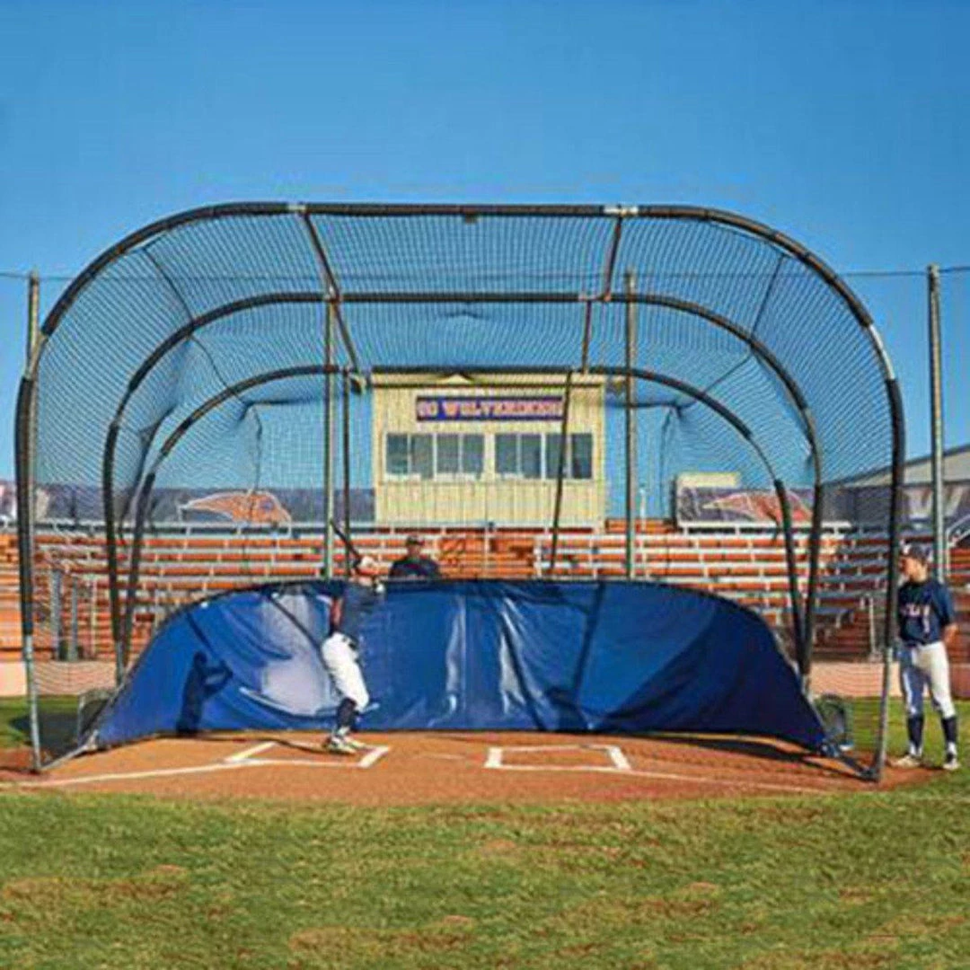 Complete Batting Cages Big Bubba Elite Portable Backstop Hitting Turtle For Baseball 3 Complete Batting Cages Big Bubba Elite Portable Backstop Hitting Turtle For Baseball