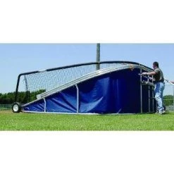 Complete Batting Cages Big Bubba Pro Hitting Turtle Backstop For Baseball