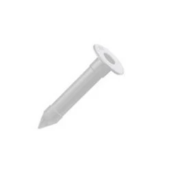 Athletic Connection Fencing SmartPole White Reinforced Anchor Pole