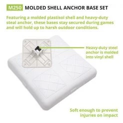 Champion Sports Anchored Base Set With Molded Shell 11 Champion Sports Anchored Base Set With Molded Shell