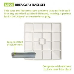 Champion Sports Breakaway Base Set Bases & Plates