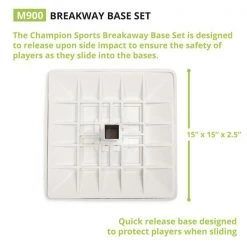 Champion Sports Breakaway Base Set Bases & Plates