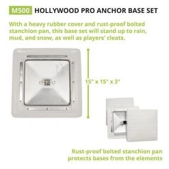 Champion Sports Hollywood Pro Anchor Base Set Bases & Plates