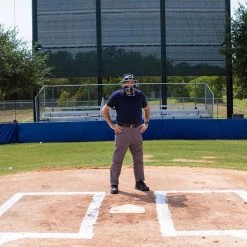 Champion Sports 12 Inch Pro Style Low Round Foam Chest Protector