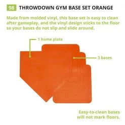Champion Sports Throwdown Gym Base Set Bases & Plates