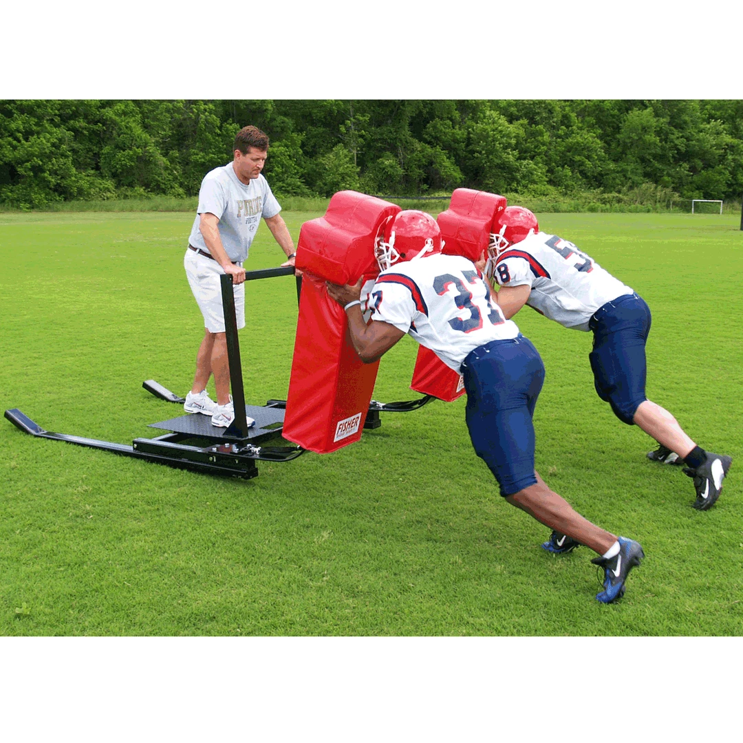 Fisher 6 Man Football Brute Blocking Sled 6 Fisher 6 Man Football Brute Blocking Sled