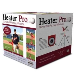 Heater Sports Pitching Machines Heater Pro Real Curveball Pitching Machine With Auto Ballfeeder