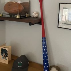 Mine Baseball American Flag Bat Baseball Bat