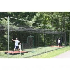ProMounds Backyard Batting Cage Complete Kit #36 Nylon 9 ProMounds Backyard Batting Cage Complete Kit #36 Nylon